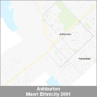 Ethnicity Ashburton Maori ProductImage 2001