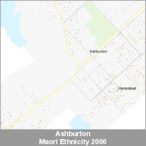 Ethnicity Ashburton Maori ProductImage 2006