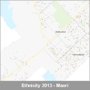 Ethnicity Ashburton Maori ProductImage 2013