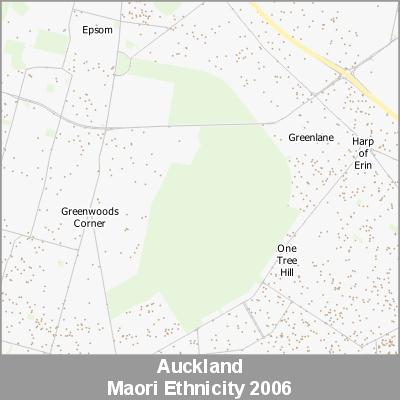 Ethnicity Auckland Maori ProductImage 2006