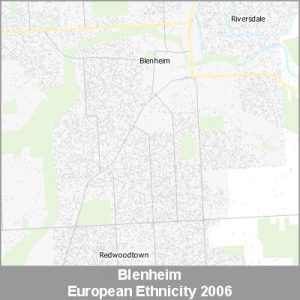 Ethnicity Blenheim European ProductImage 2006
