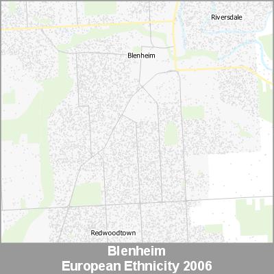Ethnicity Blenheim European ProductImage 2006