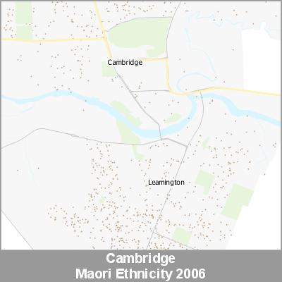 Ethnicity Cambridge Maori ProductImage 2006