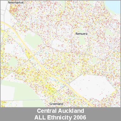 Ethnicity Central Auckland ALL ProductImage 2006
