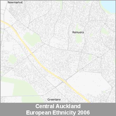 Ethnicity Central Auckland European ProductImage 2006