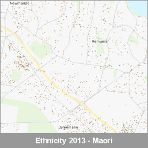 Ethnicity Central Auckland Maori ProductImage 2013