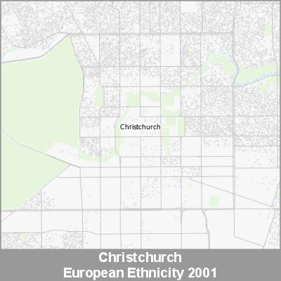 Ethnicity Christchurch European ProductImage 2001