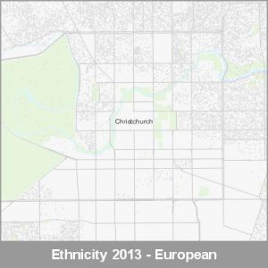 Ethnicity Christchurch European ProductImage 2013