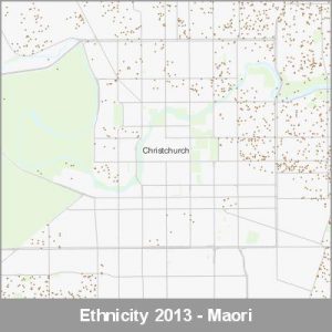 Ethnicity Christchurch Maori ProductImage 2013