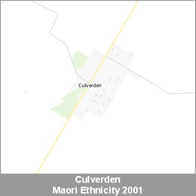 Ethnicity Culverden Maori ProductImage 2001