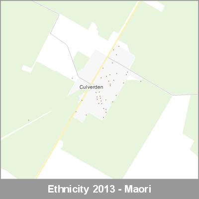 Ethnicity Culverden Maori ProductImage 2013