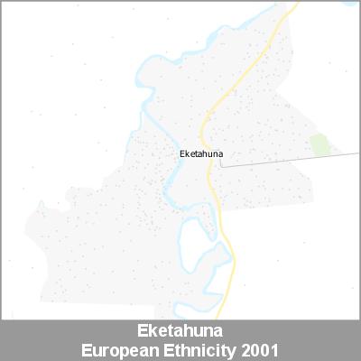 Ethnicity Eketahuna European ProductImage 2001