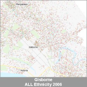 Ethnicity Gisborne ALL ProductImage 2006