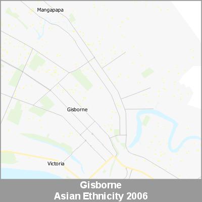 Ethnicity Gisborne Asian ProductImage 2006