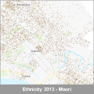 Ethnicity Gisborne Maori ProductImage 2013