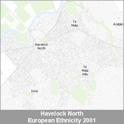 Ethnicity Havelock North European ProductImage 2001