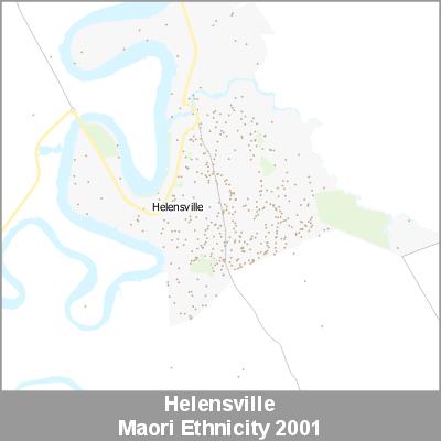 Ethnicity Helensville Maori ProductImage 2001
