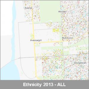Ethnicity Invercargill ALL ProductImage 2013