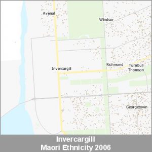 Ethnicity Invercargill Maori ProductImage 2006