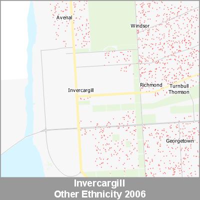 Ethnicity Invercargill Other ProductImage 2006
