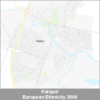 Ethnicity Kaiapoi European ProductImage 2006