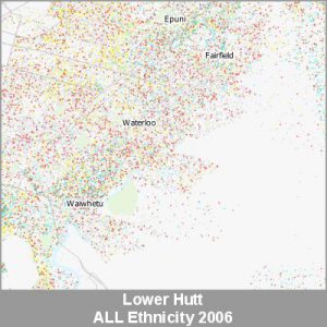 Ethnicity Lower Hutt ALL ProductImage 2006