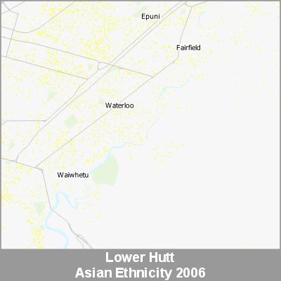 Ethnicity Lower Hutt Asian ProductImage 2006