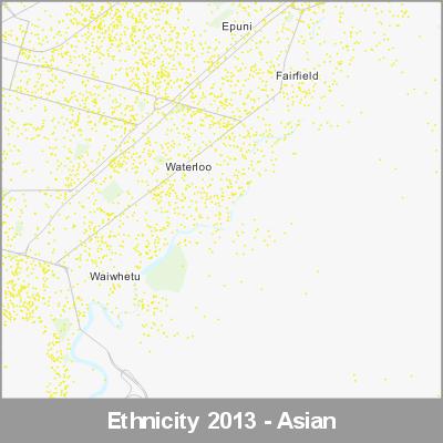 Ethnicity Lower Hutt Asian ProductImage 2013