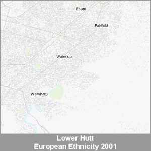 Ethnicity Lower Hutt European ProductImage 2001