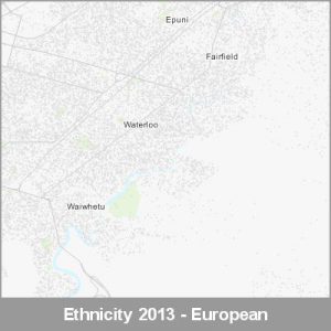 Ethnicity Lower Hutt European ProductImage 2013
