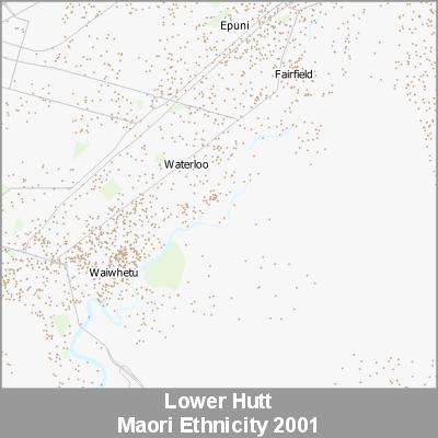 Ethnicity Lower Hutt Maori ProductImage 2001