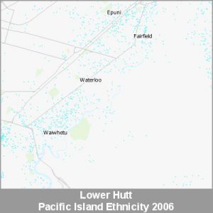 Ethnicity Lower Hutt Pacific ProductImage 2006