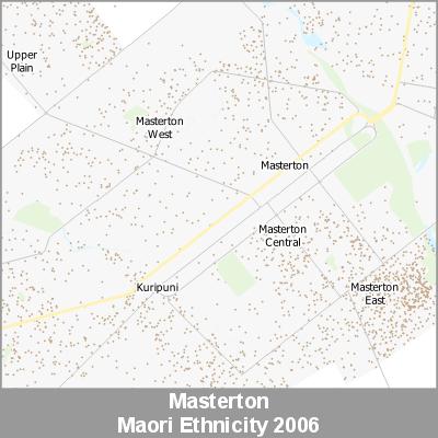 Ethnicity Masterton Maori ProductImage 2006