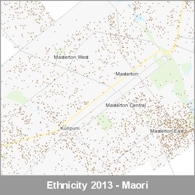 Ethnicity Masterton Maori ProductImage 2013