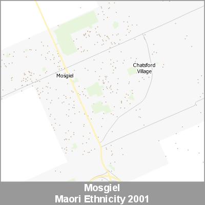 Ethnicity Mosgiel Maori ProductImage 2001