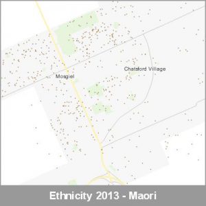 Ethnicity Mosgiel Maori ProductImage 2013