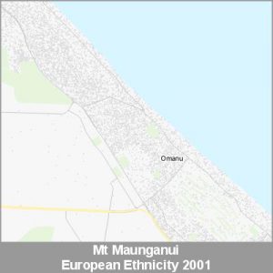 Ethnicity Mt Maunganui European ProductImage 2001