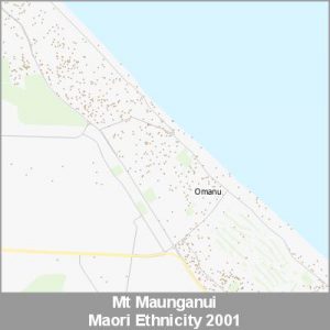 Ethnicity Mt Maunganui Maori ProductImage 2001