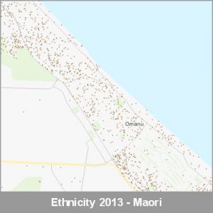 Ethnicity Mt Maunganui Maori ProductImage 2013