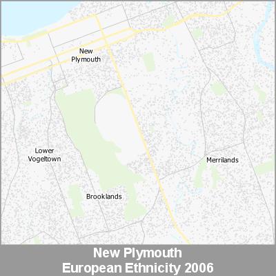 Ethnicity New Plymouth European ProductImage 2006