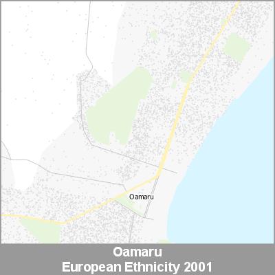 Ethnicity Oamaru European ProductImage 2001