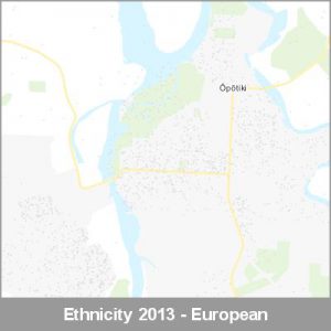 Ethnicity Opotiki European ProductImage 2013
