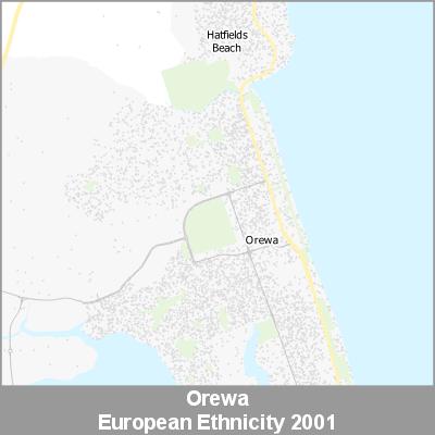 Ethnicity Orewa European ProductImage 2001