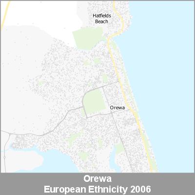 Ethnicity Orewa European ProductImage 2006