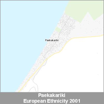 Ethnicity Paekakariki European ProductImage 2001
