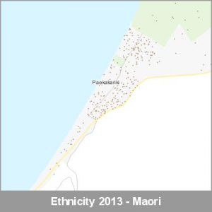 Ethnicity Paekakariki Maori ProductImage 2013