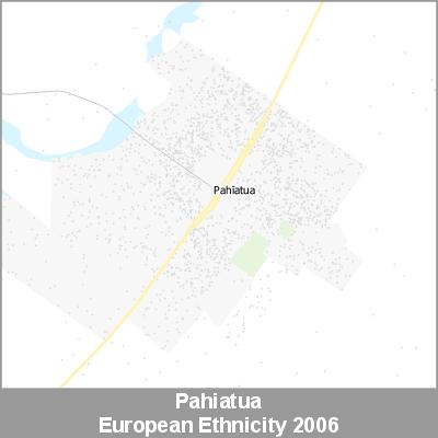 Ethnicity Pahiatua European ProductImage 2006