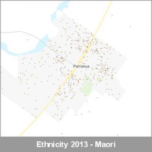 Ethnicity Pahiatua Maori ProductImage 2013