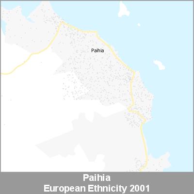 Ethnicity Paihia European ProductImage 2001