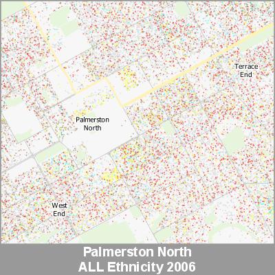 Ethnicity Palmerston North ALL ProductImage 2006